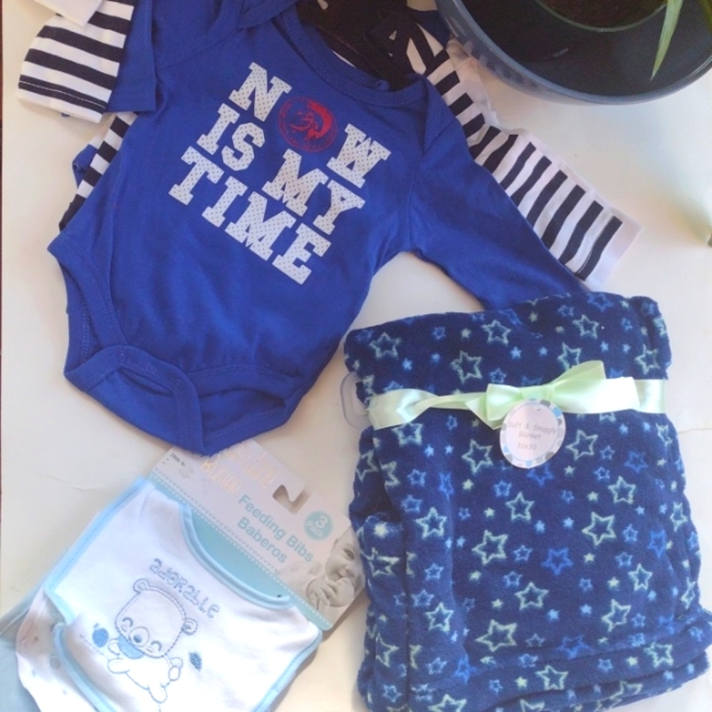 Welcome baby bundle for New born boy